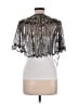 Unbranded 100% Polyester Silver Black Kimono One size - photo 2