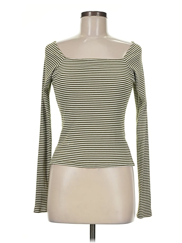 Pre-owned O'neill Long Sleeve T-shirt In Green