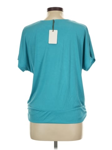 Green Envelope Short Sleeve Top (view 2)