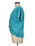 Green Envelope Teal Short Sleeve Top Size L - photo 5