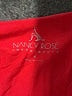 Nancy Rose Performance Red Short Sleeve Top Size 8 - photo 7