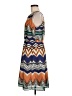 Assorted Brands 100% Polyester Chevron-herringbone Blue Casual Dress Size 8 - photo 5