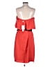Marc Jacobs 100% Silk Solid Red Cocktail Dress Size 10 - photo 2