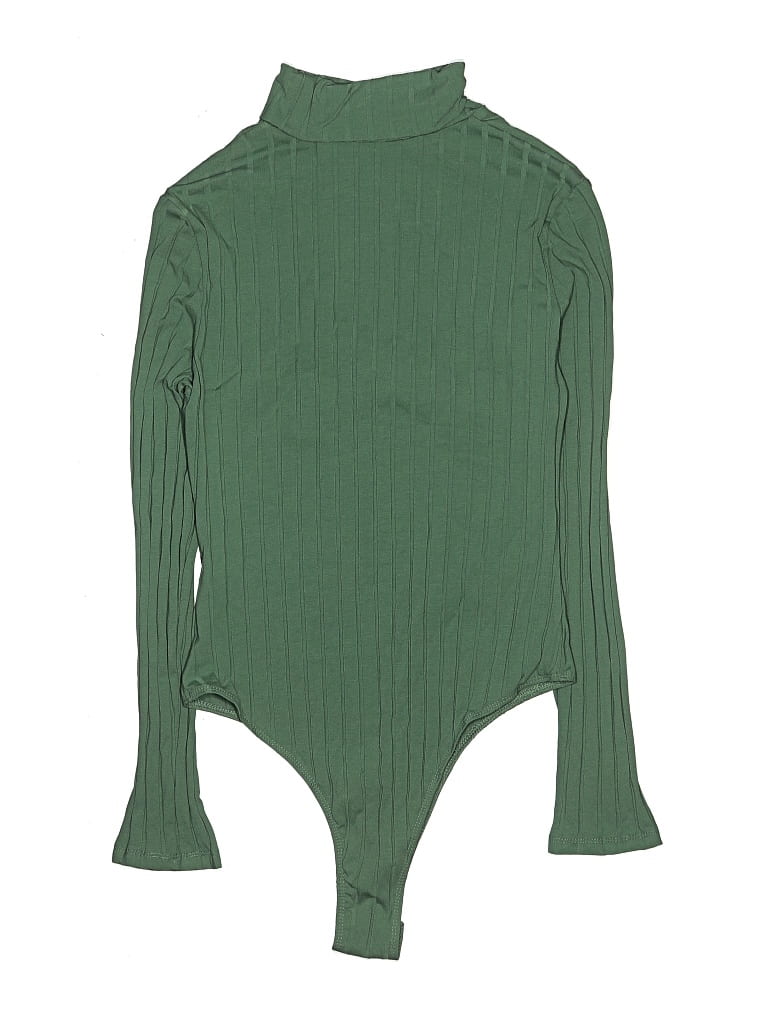 Pre-owned Shein Bodysuit In Green
