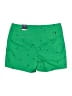 IZOD 100% Cotton Print Green Shorts Size 14 - photo 2