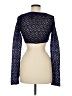 DKNY Blue Long Sleeve Top Size M - photo 2