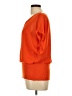 Joseph A. 100% Polyester Orange 3/4 Sleeve Top Size L - photo 5
