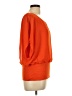 Joseph A. 100% Polyester Orange 3/4 Sleeve Top Size L - photo 4