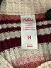 Justice Stripes Burgundy Dress Size 14 - photo 3