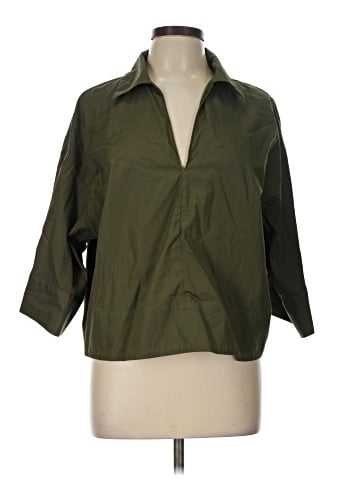 Banana Republic 3/4 Sleeve Button-Down Shirt (view 1)