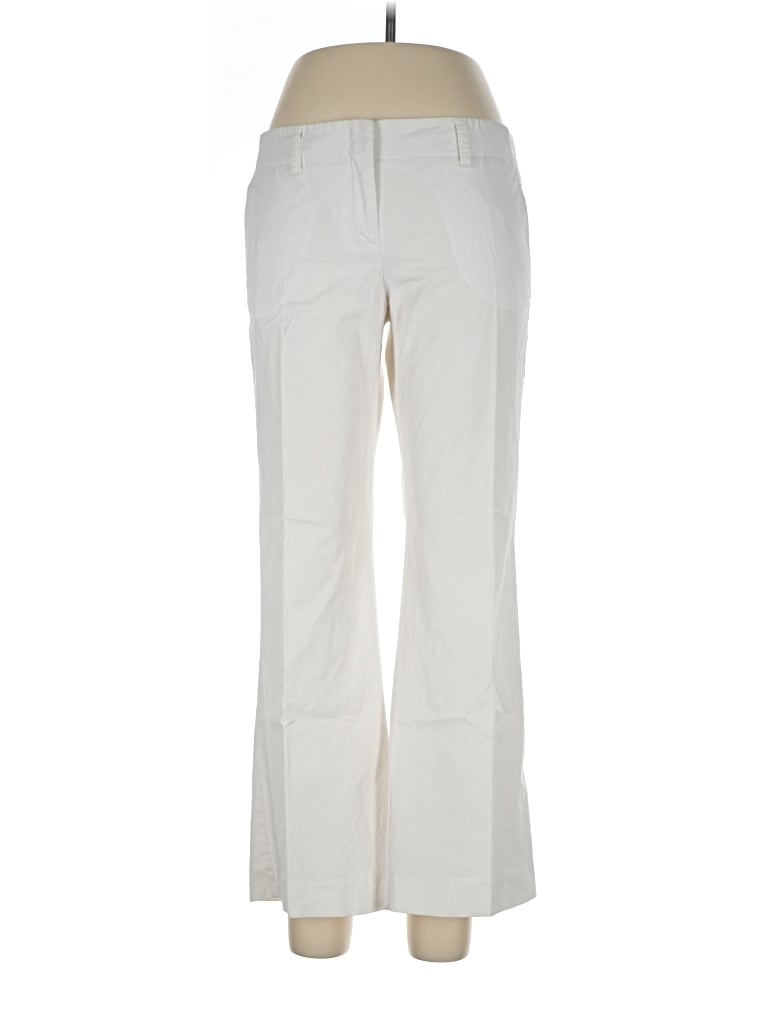 Pre-owned Theory Dress Pants In Ivory
