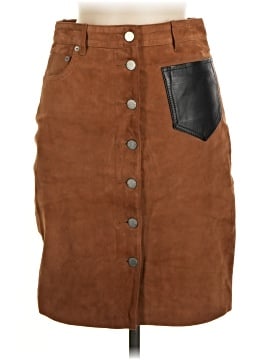 ALLSAINTS Leather Skirt (view 1)