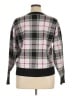 Tahari Plaid Black Pullover Sweater Size XL - photo 2