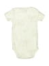Carter's 100% Cotton Print Ivory Short Sleeve Onesie 12-18 MO / 18 MO - photo 2