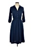 Unbranded 100% Polyester Solid Blue Casual Dress Size 11 - photo 1
