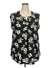Papermoon Black Sleeveless Blouse Size 2X - photo 1