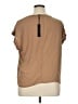 T Tahari Tan Short Sleeve Top Size XL - photo 2