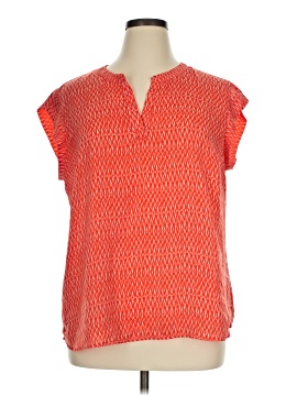 Hilary Radley Short Sleeve Blouse