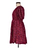 Gap 100% Rayon Paisley Red Casual Dress Size M - photo 5