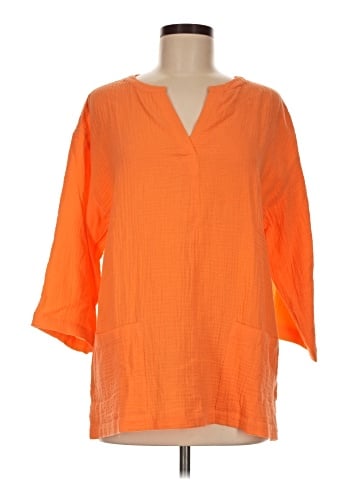 Soft Surroundings 3/4 Sleeve T-Shirt (view 1)