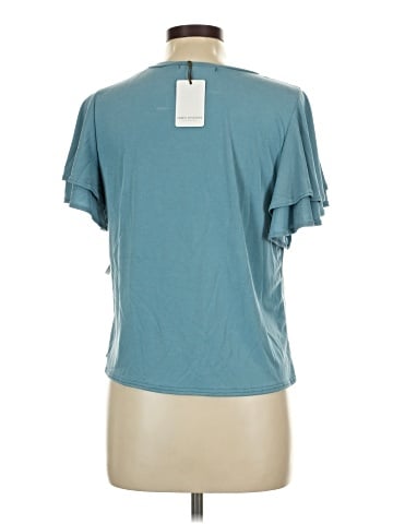 Green Envelope Short Sleeve Top (view 2)