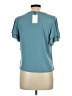Green Envelope Teal Short Sleeve Top Size L - photo 2