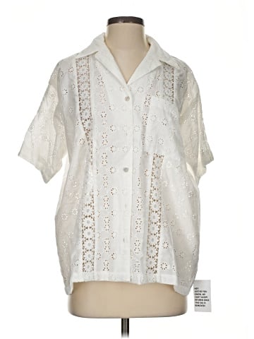 Topshop Short Sleeve Blouse (view 1)
