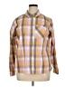 L.L.Bean Plaid Yellow Long Sleeve Button-Down Shirt Size XL - photo 1