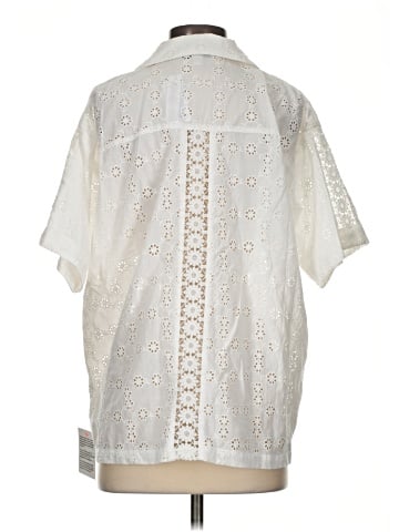 Topshop Short Sleeve Blouse (view 2)