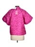 THML Pink 3/4 Sleeve Blouse Size L - photo 2