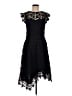 Eliza J 100% Polyester Black Cocktail Dress Size 6 - photo 1