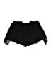 Soho Chevron-herringbone Jacquard Solid Black Skort Size 3 - photo 2