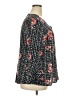 Apt. 9 100% Polyester Black 3/4 Sleeve Blouse Size XXL - photo 4