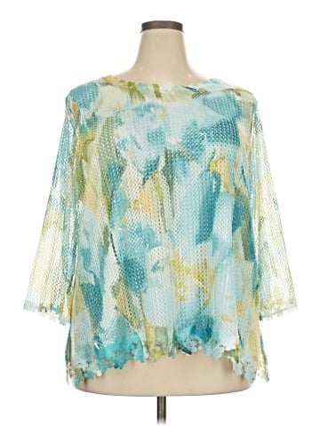 Alfred Dunner 3/4 Sleeve Blouse (view 1)
