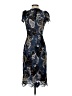 BCBGMAXAZRIA 100% Polyester Paisley Blue Cocktail Dress Size 0 - photo 2
