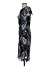 BCBGMAXAZRIA 100% Polyester Paisley Blue Cocktail Dress Size 0 - photo 5