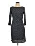 Eliza J Tweed Gray Cocktail Dress Size 10 - photo 1