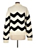 THML 100% Cotton Chevron-herringbone Ivory Pullover Sweater Size L - photo 2
