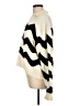 THML 100% Cotton Chevron-herringbone Ivory Pullover Sweater Size L - photo 5