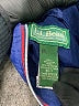 L.L.Bean Solid Blue Windbreaker Size 6 - 7 - photo 3