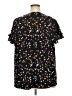 Lane Bryant 100% Polyester Black Short Sleeve Blouse Size 20 - photo 2