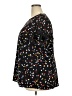 Lane Bryant 100% Polyester Black Short Sleeve Blouse Size 20 - photo 5