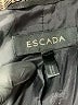 Escada 100% Cotton Stripes Gray Tan Blazer Size EU 36 / US 6 - photo 6