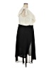 Roaman's 100% Polyester Ivory Cocktail Dress Size 18 (L) - photo 4