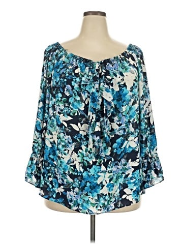 Sami & JO 3/4 Sleeve Blouse (view 1)