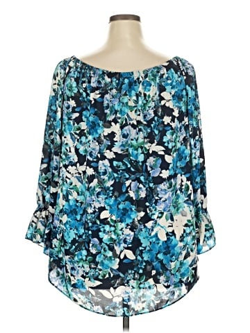 Sami & JO 3/4 Sleeve Blouse (view 2)