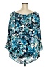 Sami & JO Teal 3/4 Sleeve Blouse Size 2X - photo 2