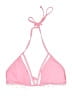 Pink Lily Solid Pink Swimsuit Top Size L - photo 1