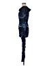 Nicholas Graphic Blue Cocktail Dress Size 8 - photo 5