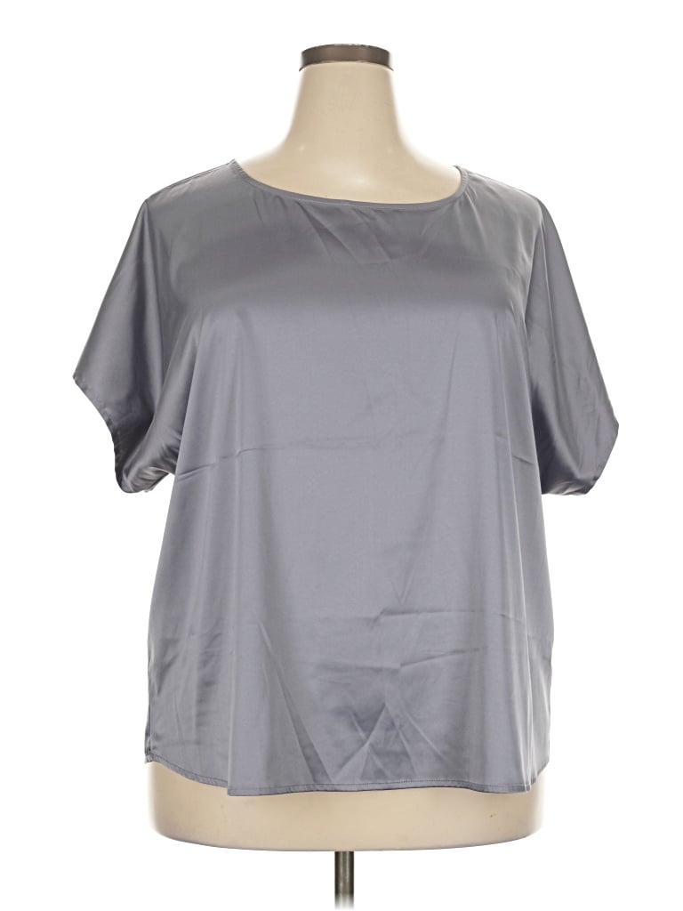 Pre-owned Universal Standard Active T-shirt In Silver